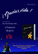 2 de febrero, presentación de ¡GRACIAS, VIDA! en BBP de Tarrasa