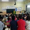 8/04  PAPÁ, ¡CUENTA MIS DIBUJOS!, presentado en dos colegios de Palencia