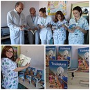 Dagmar de Mendieta dona 50 ejemplares de TRASLALUNA  al Hospital Costa del Sol